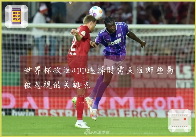 世界杯投注app选择时需关注哪些易被忽视的关键点