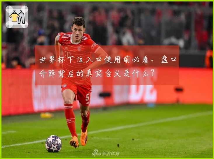 世界杯下注入口使用前必看，盘口升降背后的真实含义是什么？