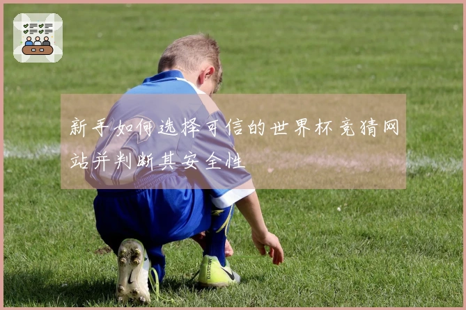 新手如何选择可信的世界杯竞猜网站并判断其安全性